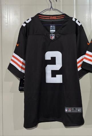 NFL Cleveland Browns #2 Sanders Jersey White Size US XL / EU 56 / 4 - 2 Thumbnail