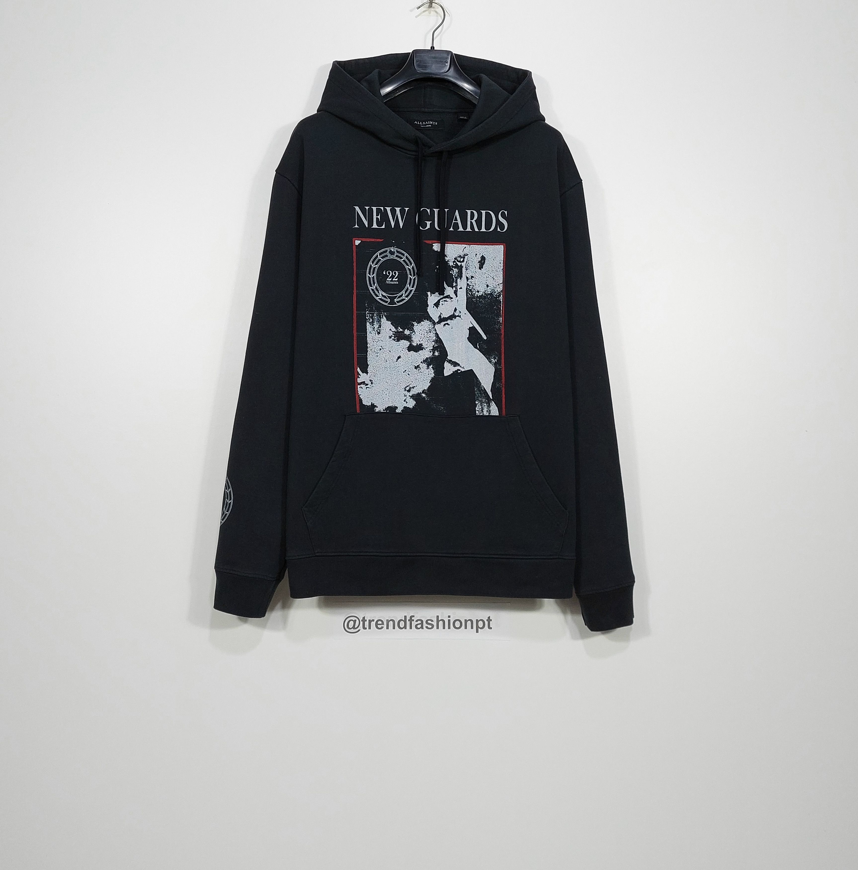 Allsaints new guards hoodie - black XXL Size US XXL / EU 58 / 5 - 1 Thumbnail