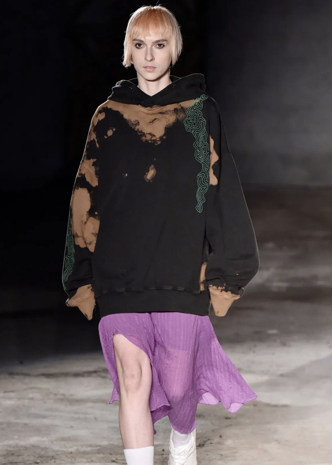 Damir Doma Damir Doma ss18 runway hoodie sweatshirt XS embroderied Size US XS / EU 42 / 0 - 5 Thumbnail