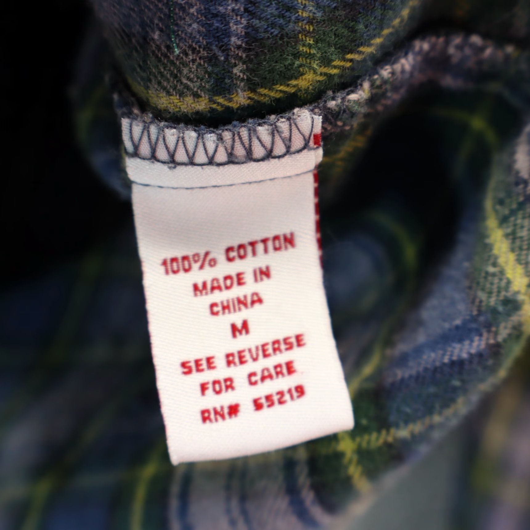 Levi's Levi's Womens Medium Long Sleeve Metal Snap Western Blue Plaid Cotton Size M / US 6-8 / IT 42-44 - 6 Thumbnail