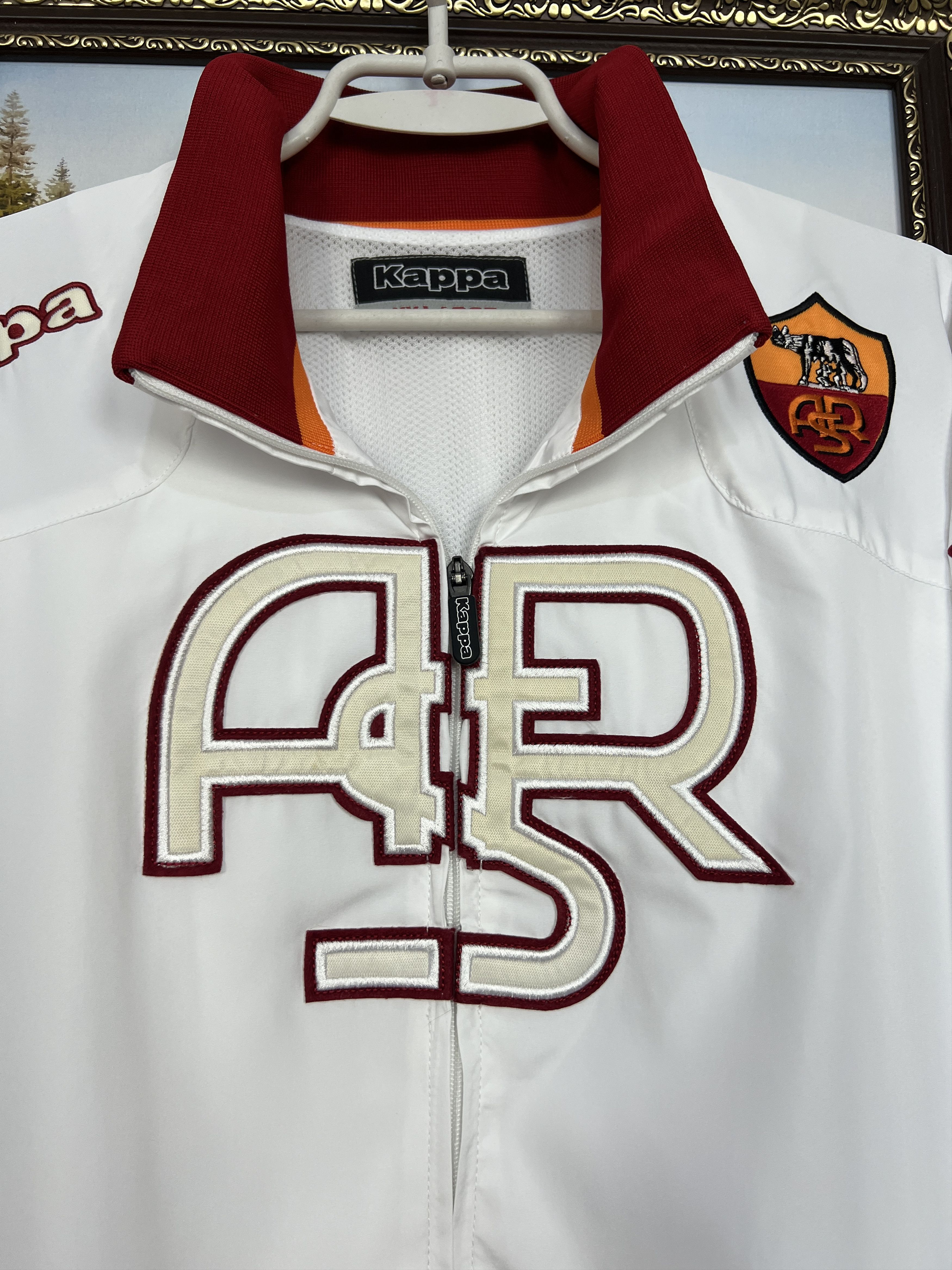 Kappa Vintage Kappa AC Roma Football Suit Soccer Set Jacket Pants Size US XXL / EU 58 / 5 - 3 Thumbnail