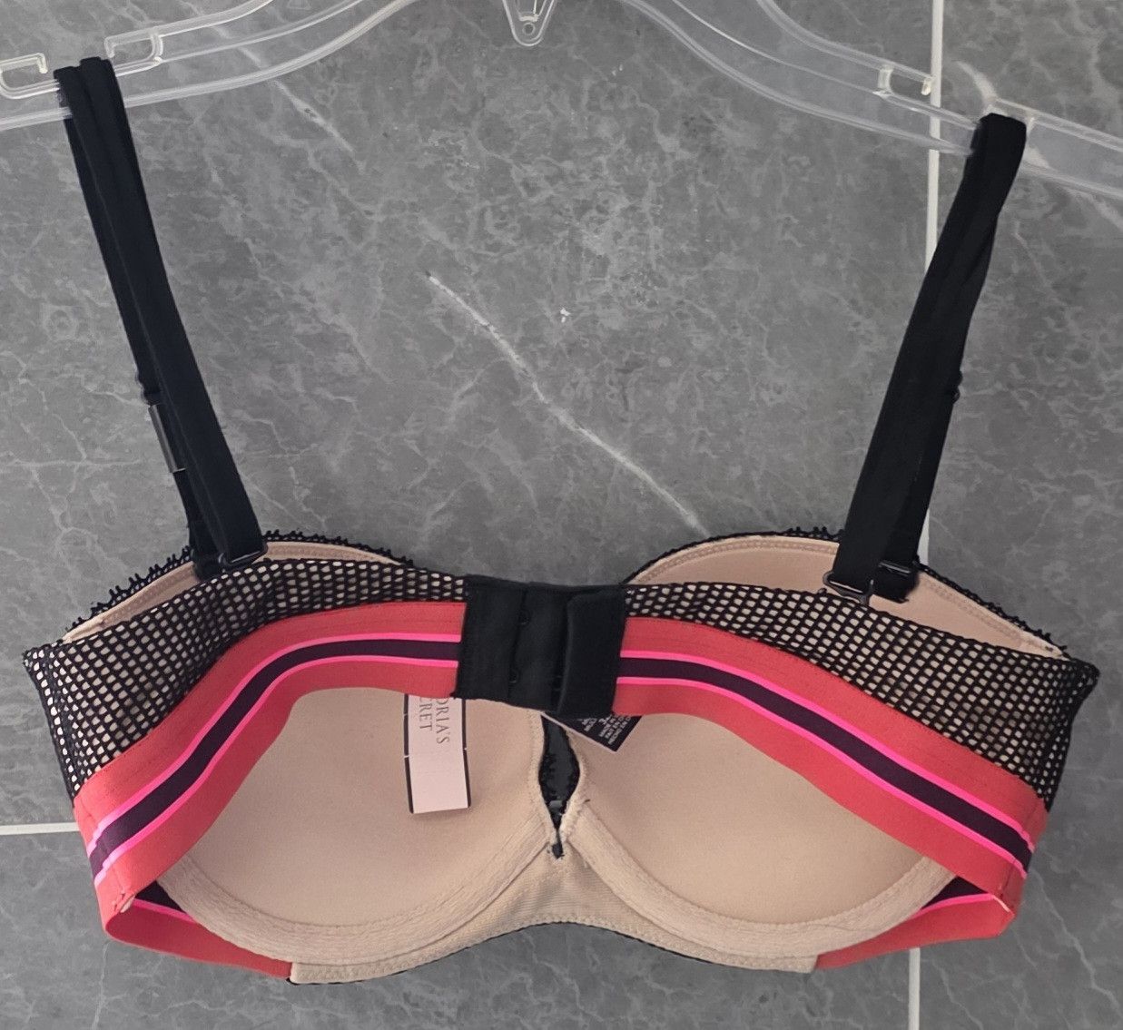 Victoria's Secret Victoria's Secret Very Sexy Multi Crush Black Lace Bra 32B Size ONE SIZE - 2 Thumbnail