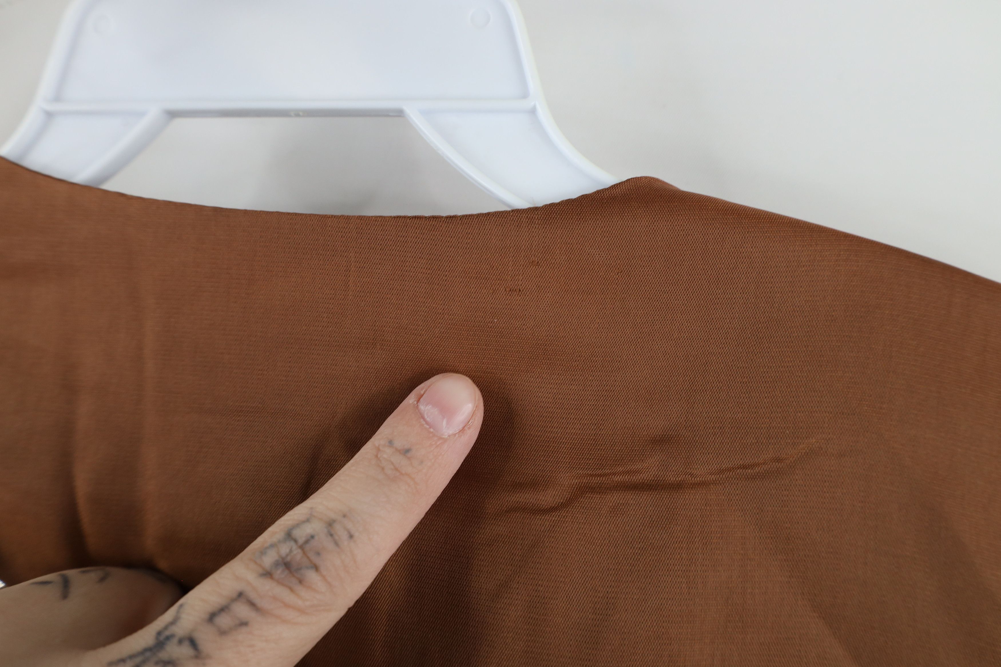 Vintage Vintage 90s Streetwear Cashmere Blend Buckle Back Vest Brown Size L / US 10 / IT 46 - 8 Thumbnail