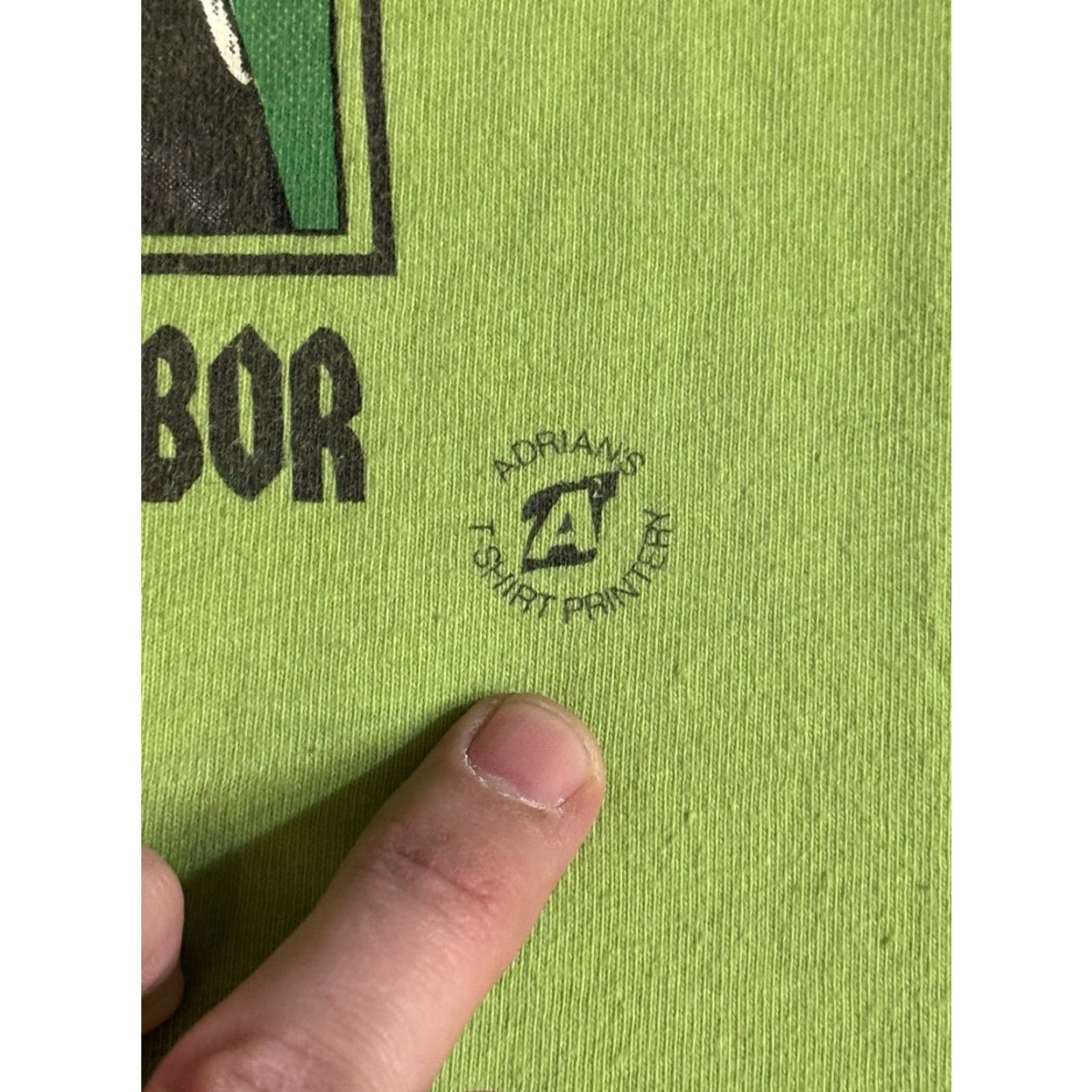 Hanes VINTAGE 2001 30th Anniversary Ann Arbor Hash Bash T Shirt XL Green Hanes Men COTTON Crew Neck Short Sleeve Logo Graphic Print Size US XL / EU 56 / 4 - 4 Thumbnail