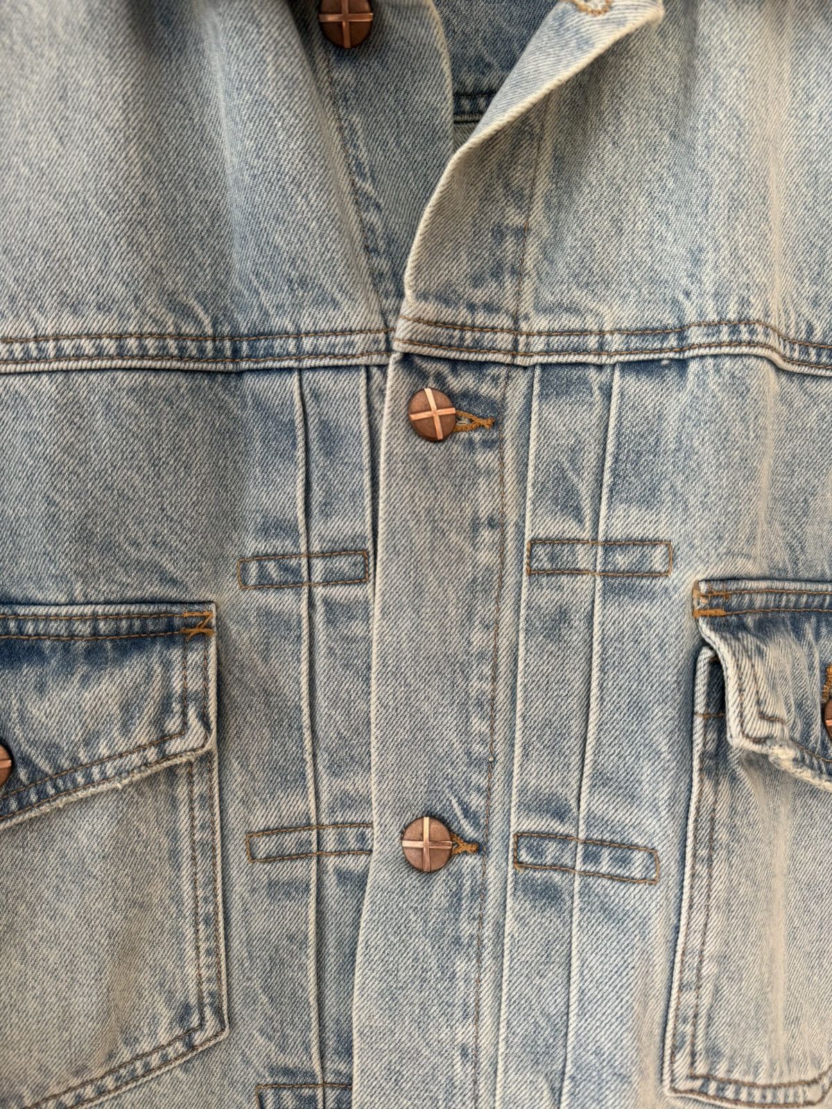 Ksubi KSUBI DOUBLEDOWN OH G PARAGON KRAFT DENIM JACKET Size US L / EU 52-54 / 3 - 8 Thumbnail