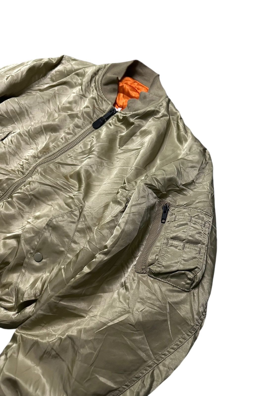 Japanese Brand Mistral type ma-1 reversible bomber jacket Size US M / EU 48-50 / 2 - 7 Thumbnail