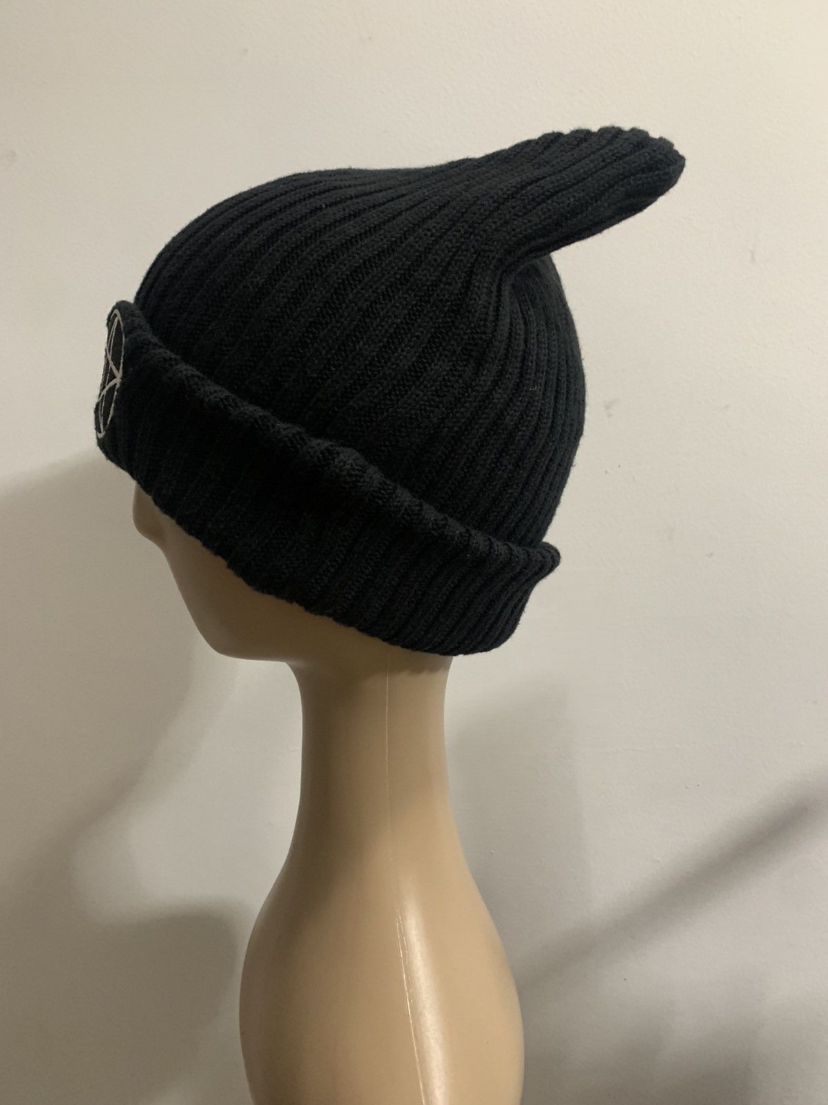 Japanese Brand E Hyphen World Gallery Devil Horn Beanie Hat Size ONE SIZE - 2 Thumbnail