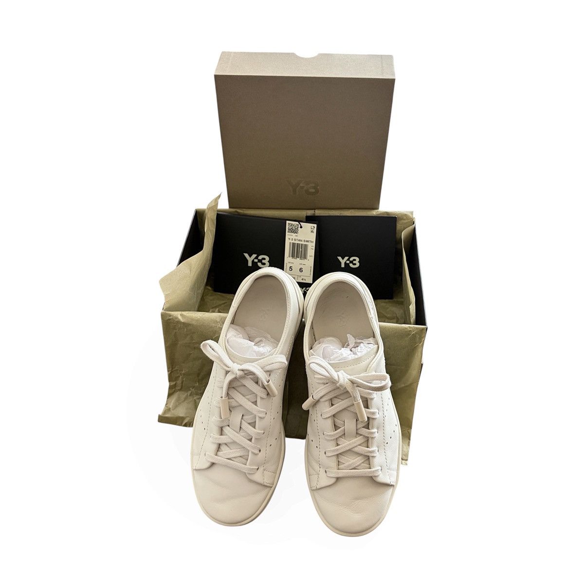 Adidas × Y-3 Y-3 Yohji Yamamoto x Adidas Stan Smith Size US 7 / IT 37 - 3 Thumbnail