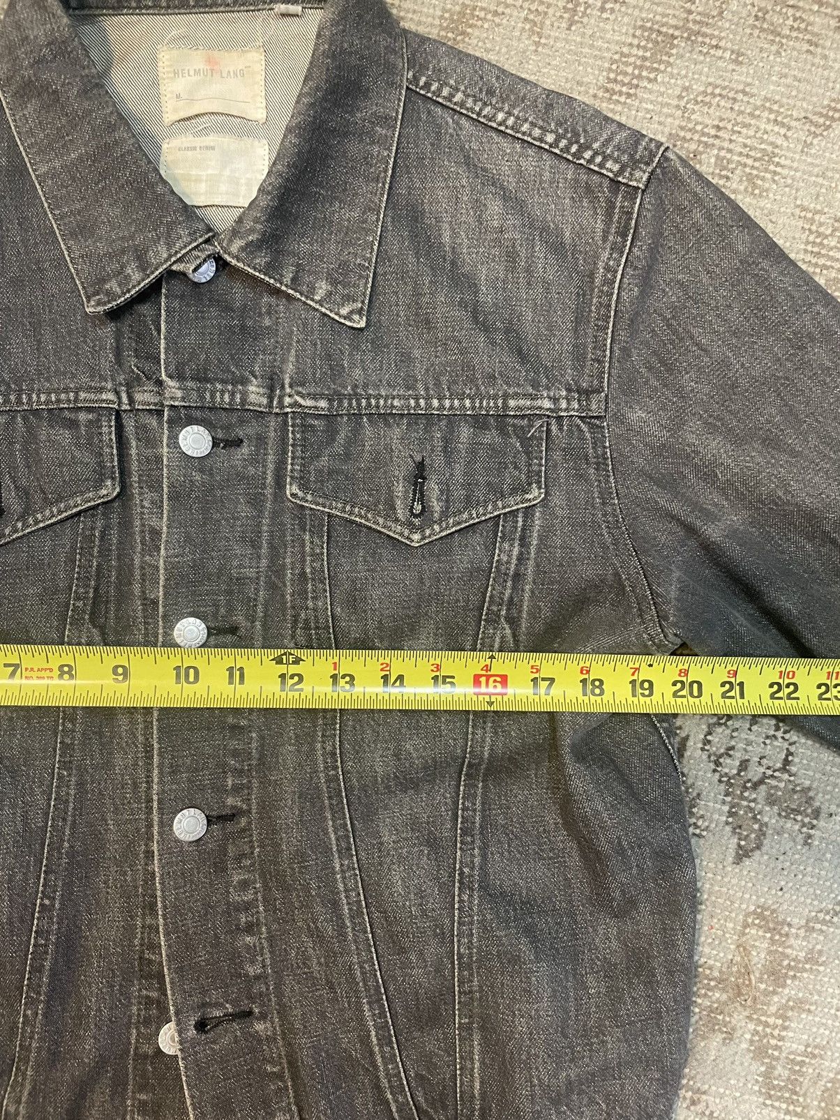 Helmut Lang Vintage 90s Helmut Lang denim jacket Size US M / EU 48-50 / 2 - 7 Thumbnail