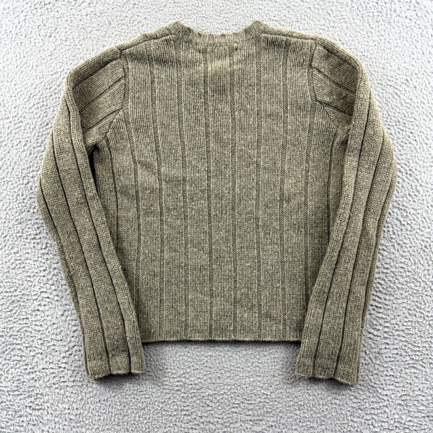 Abercrombie & Fitch VINTAGE Abercrombie & Fitch Mens M Green Ribbed Wool Blend Preppy Pullover Sweater Size US M / EU 48-50 / 2 - 7 Thumbnail