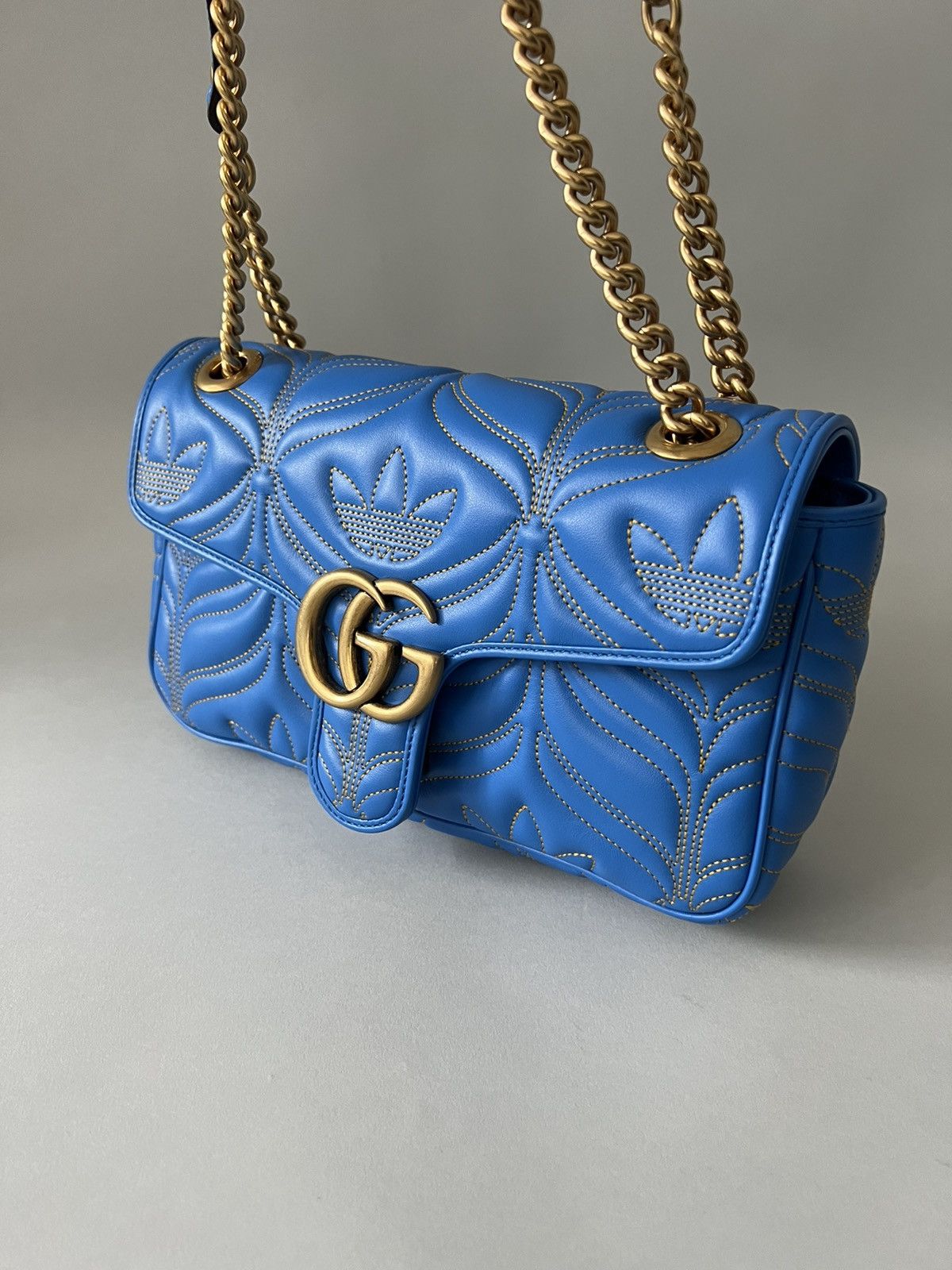 Adidas × Gucci 💥LIMITED💥Gucci X Adidas Small Marmont Shoulder bag Size ONE SIZE - 2 Thumbnail