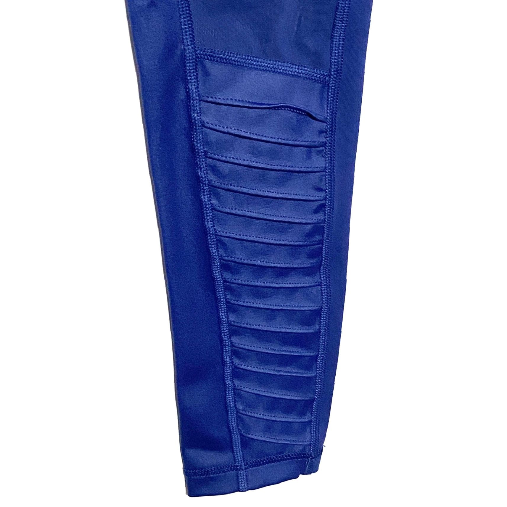 Victoria's Secret Vibrant Victoria's Secret Sport Knockout Leggings Moto Blue Semi Sheer Cut Out Womens XS Leggings Mens? Size 26" / US 2 / IT 38 - 5 Thumbnail