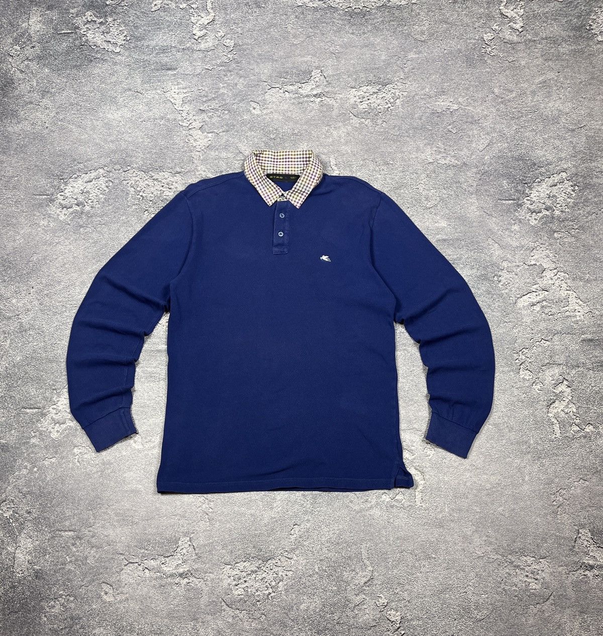 Etro Premium Etro Luxury Long Sleeve Shirt polo Size US L / EU 52-54 / 3 - 1 Thumbnail
