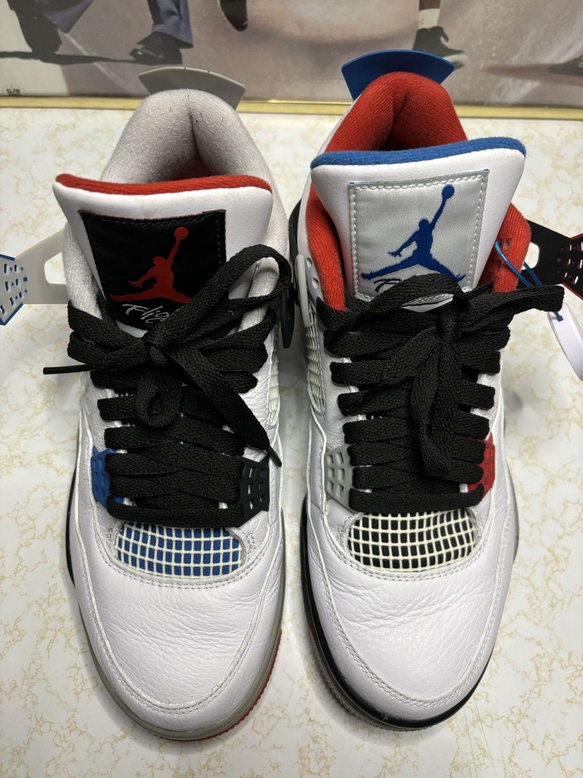 Jordan Brand Air Jordan 4 Retro What The 2019 Size US 8.5 / EU 41-42 - 2 Thumbnail