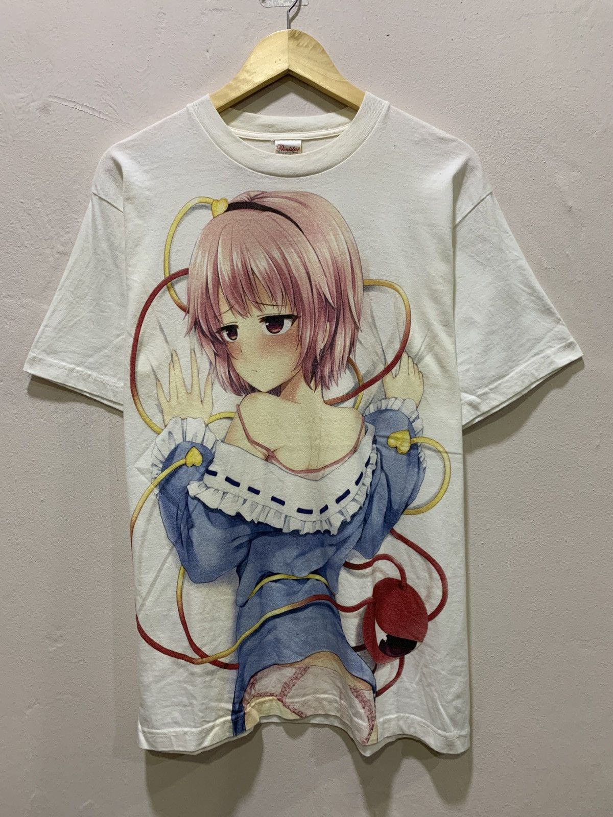 Japanese Brand Anime Touhou Project Satori Komeiji Overprint t-shirt Size US L / EU 52-54 / 3 - 1 Thumbnail