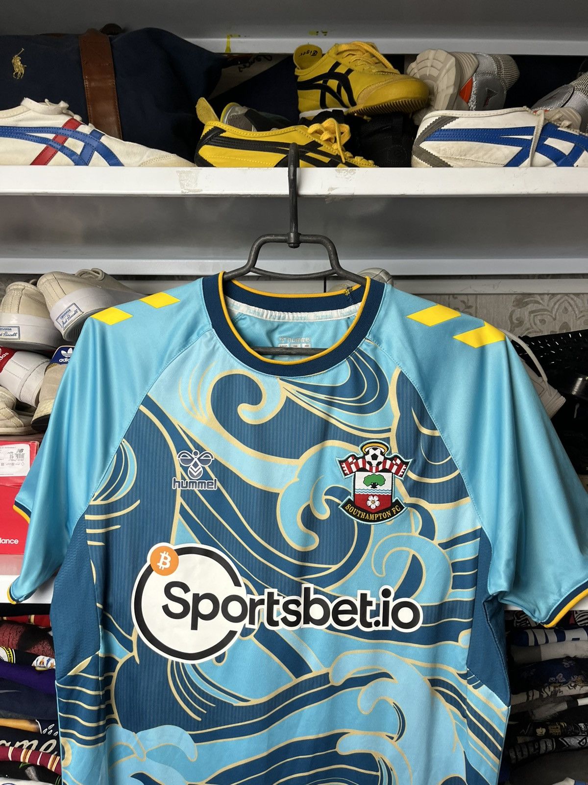 Vintage Southampton Football Shirt Large Blue Mens 2022 2023 Away Size US M / EU 48-50 / 2 - 18 Thumbnail