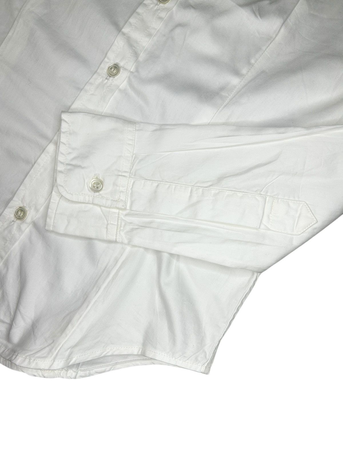 Paul Harnden Shoemakers Classic White Button Up Shirt Size S / US 4 / IT 40 - 3 Thumbnail