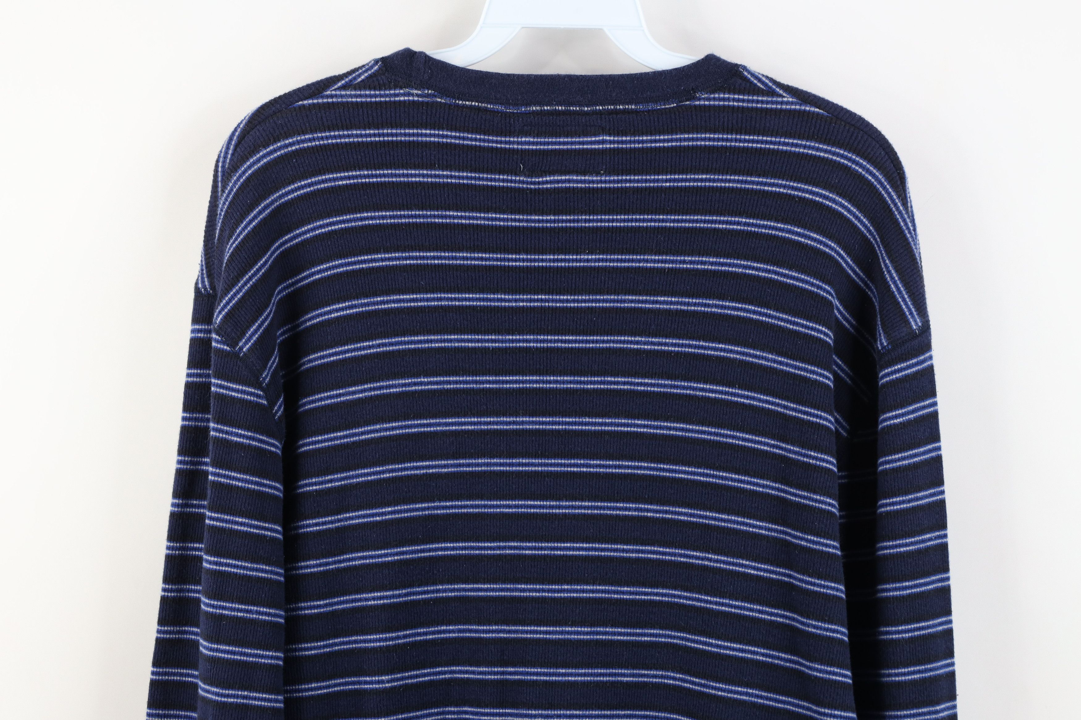 Nautica Vintage 90s Nautica Thermal Waffle Knit Long Sleeve T-Shirt Size US M / EU 48-50 / 2 - 9 Thumbnail