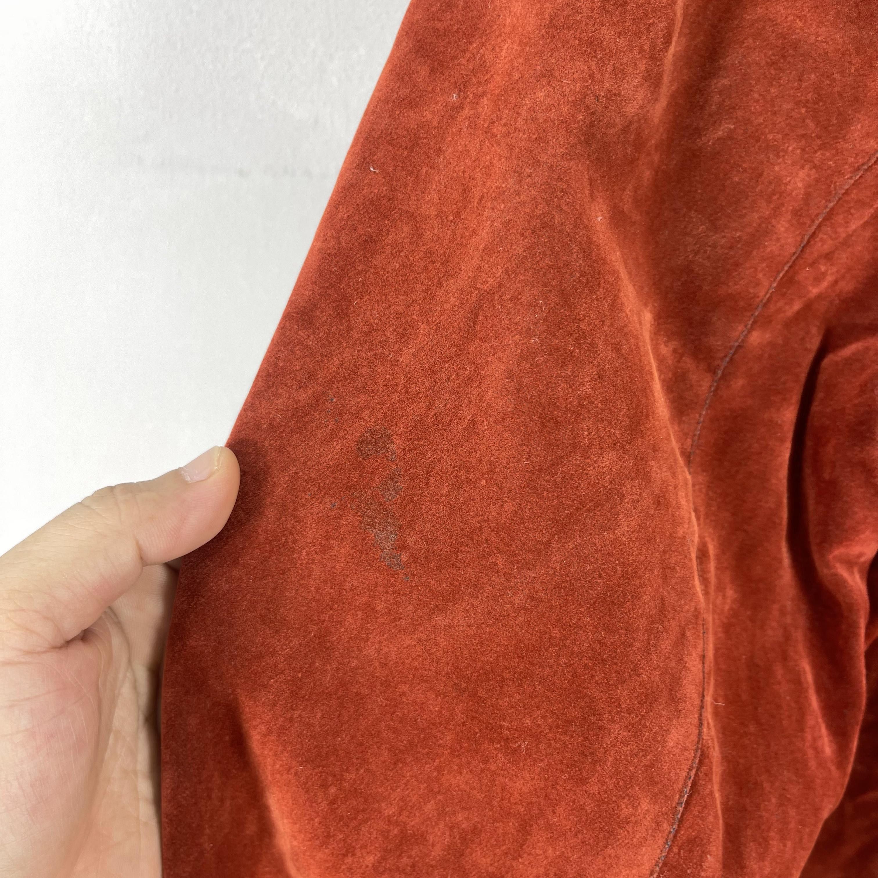 Chaps Ralph Lauren Vintage 90's CHAPS RALPH LAUREN Suede Rayon Jacket Size US L / EU 52-54 / 3 - 12 Thumbnail