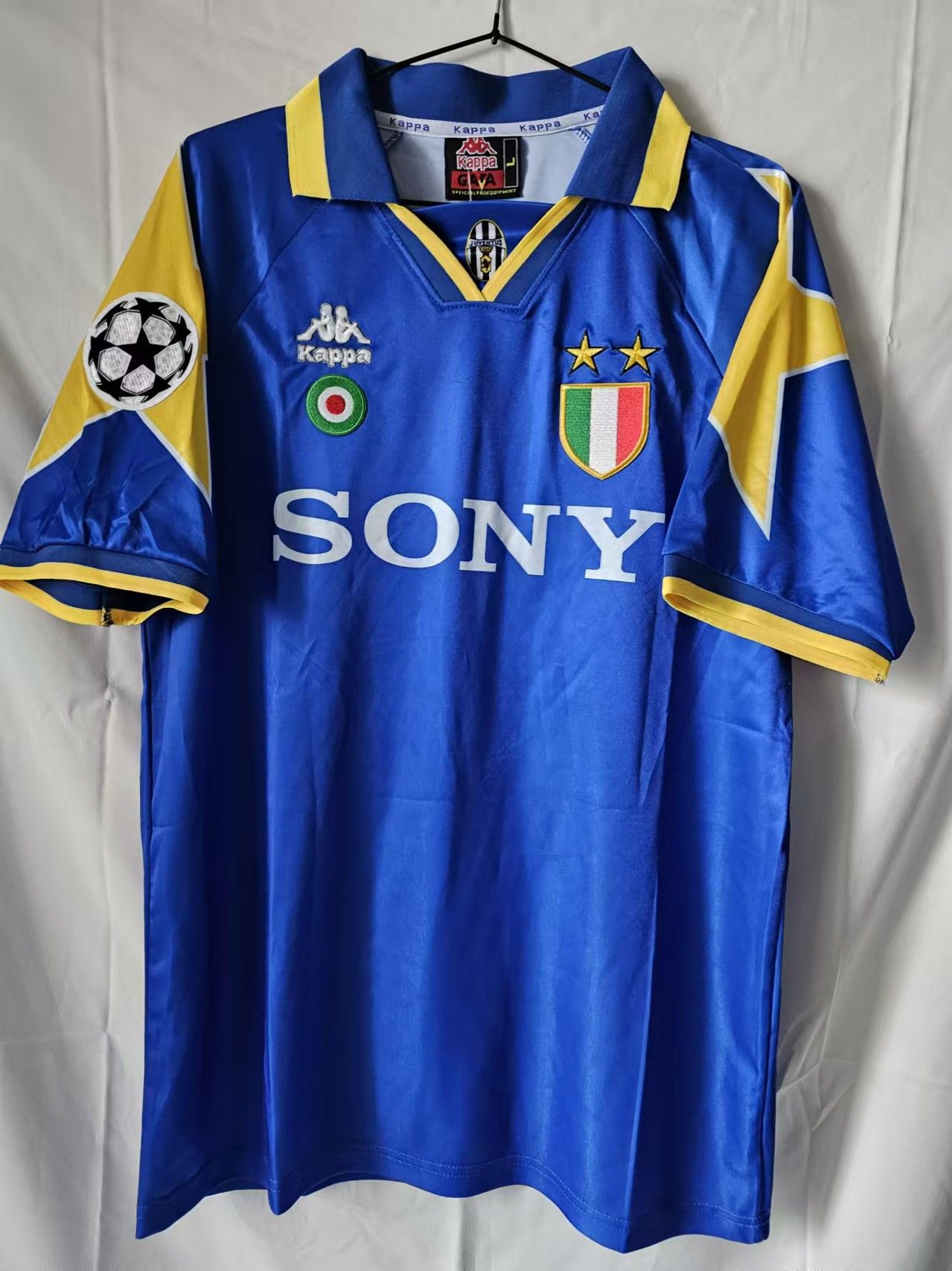 Other 95 96 Juventus #10 del Piero Jersey Away Size US XL / EU 56 / 4 - 2 Thumbnail