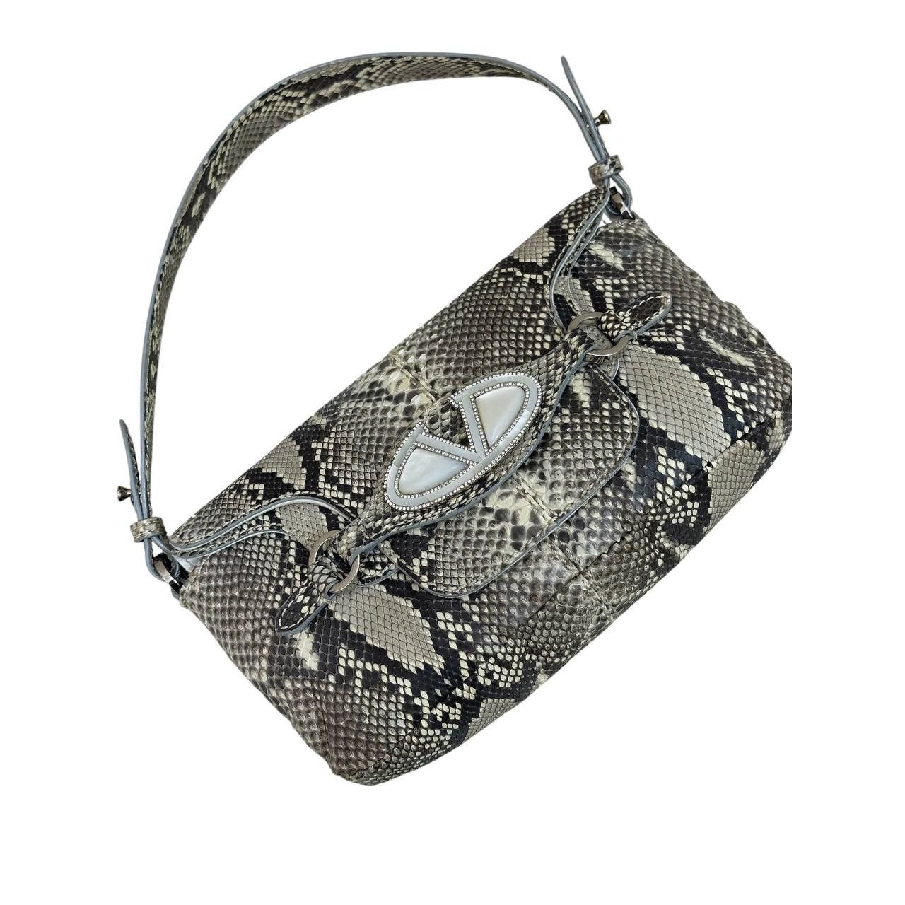 Valentino Vintage Valentino Garavani Python Shoulder Bag Size ONE SIZE - 1 Thumbnail
