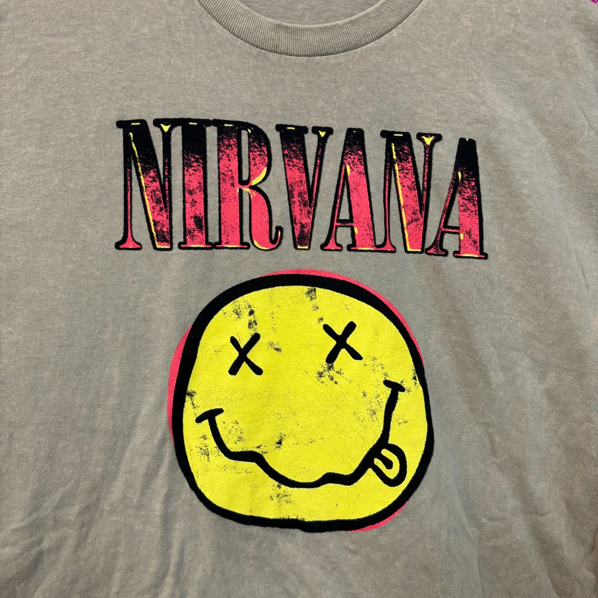 Nirvana Nirvana Nevermind Tour Dead Eyes Smiley Promo Grunge Tee XL Size US XL / EU 56 / 4 - 2 Thumbnail