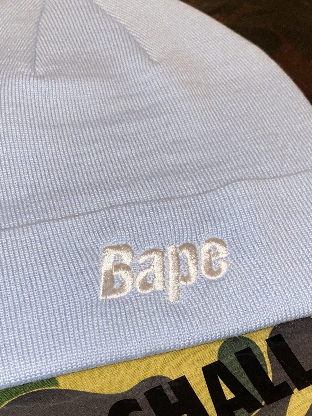 Bape Bape Spell Out Beanie Size ONE SIZE - 2 Thumbnail