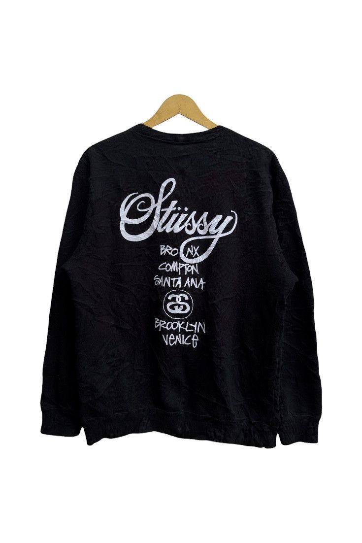 Stussy Stussy world tour sweatshirt Size US M / EU 48-50 / 2 - 2 Thumbnail