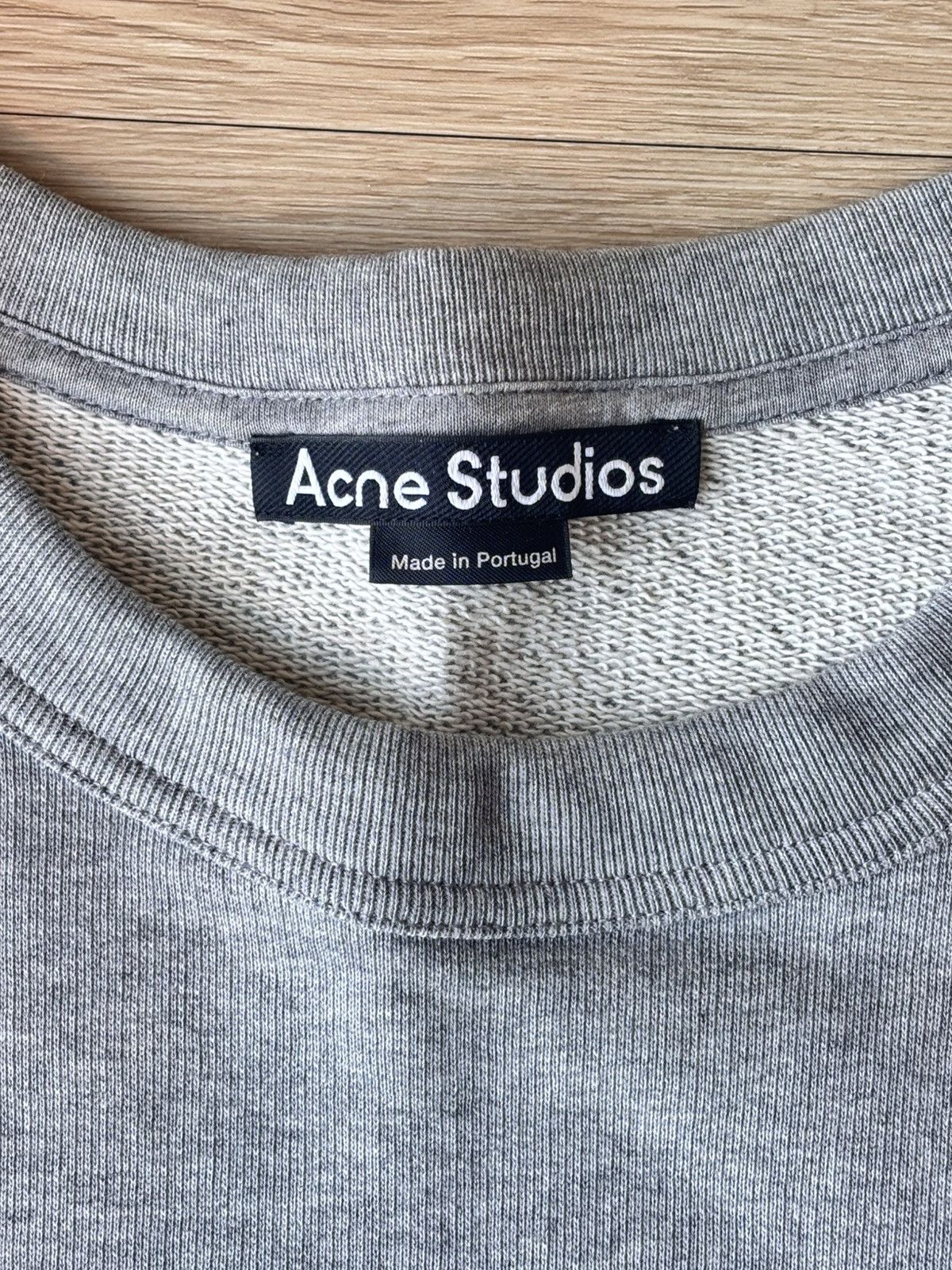 Acne Studios Acne Studios - Men’s Face Patch Sweater Size US L / EU 52-54 / 3 - 8 Thumbnail
