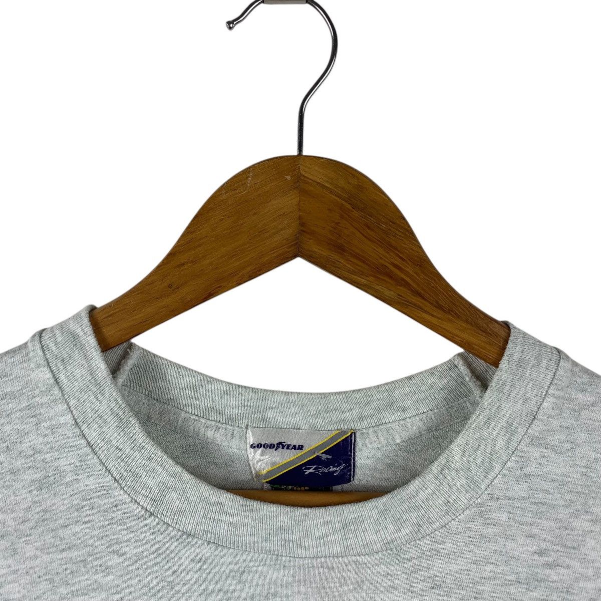 Japanese Brand Vintage GOODYEAR 1 in racing grey tee Size US L / EU 52-54 / 3 - 5 Thumbnail