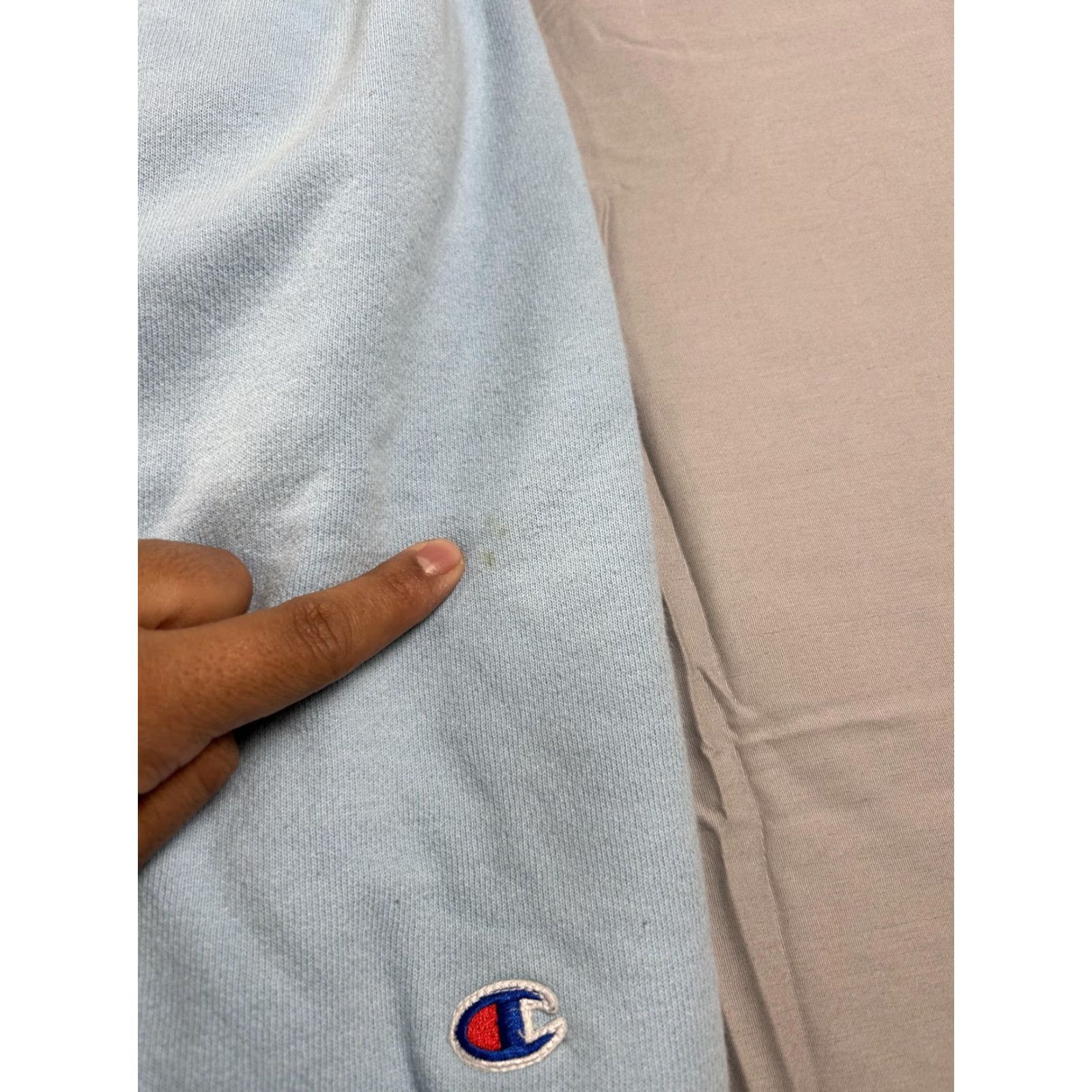 Champion Champion Sweatshirt Mens XL Blue Reverse Weave Crewneck Rainbow Logo Graphic Size US XL / EU 56 / 4 - 5 Thumbnail