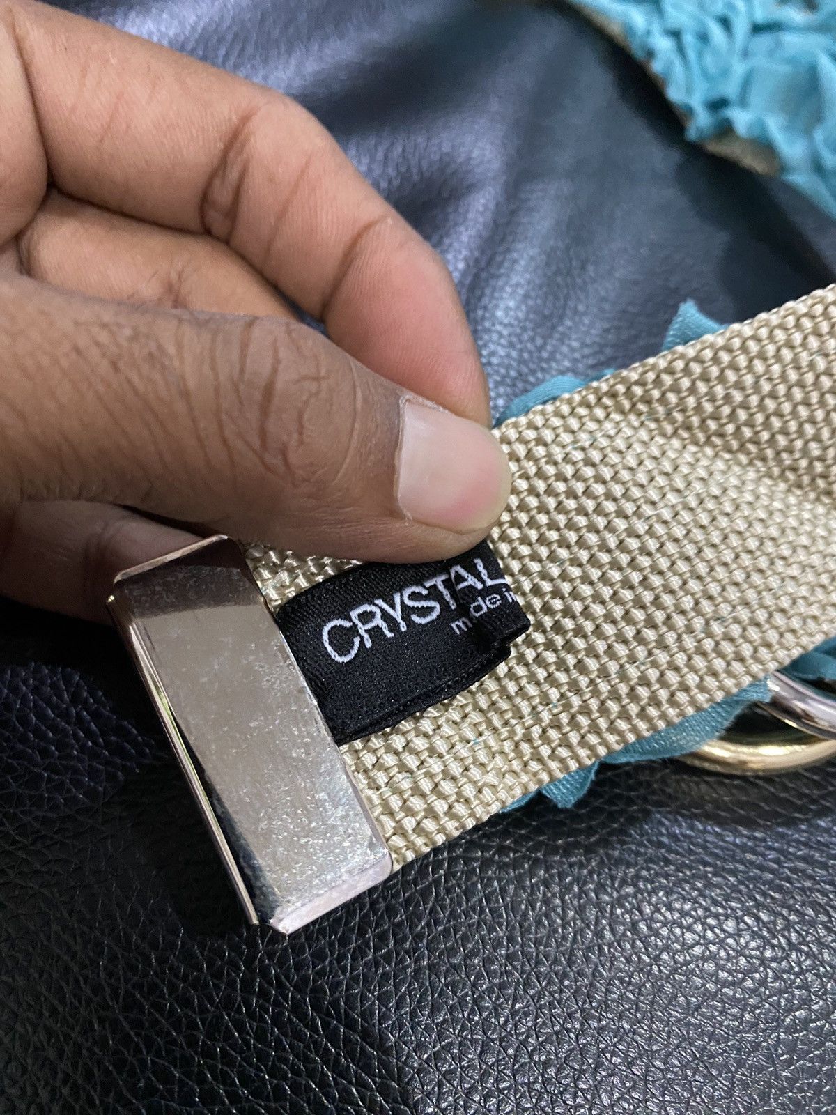 Designer × Japanese Brand crystal ball style belt Size ONE SIZE - 3 Thumbnail