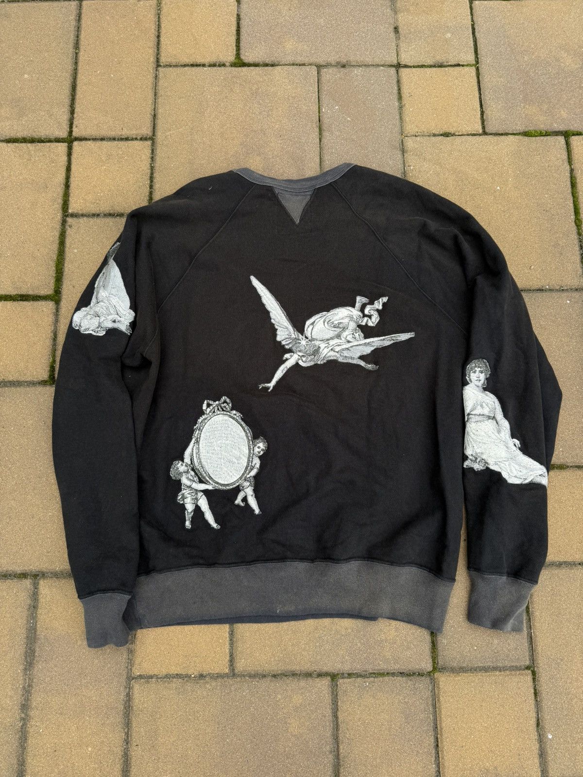 Samuel Zelig Samuel Zelig Ritual Crewneck Black Size L Size US L / EU 52-54 / 3 - 2 Thumbnail