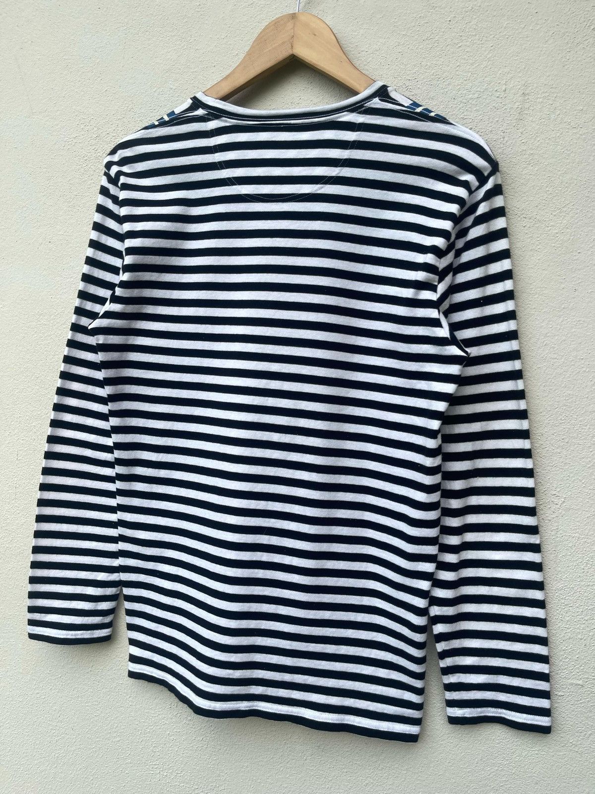 Issey Miyake × Japanese Brand × Tsumori Chisato Issey Miyake Tsumori Chisato Border Line Longsleeve Tee Size US M / EU 48-50 / 2 - 10 Thumbnail