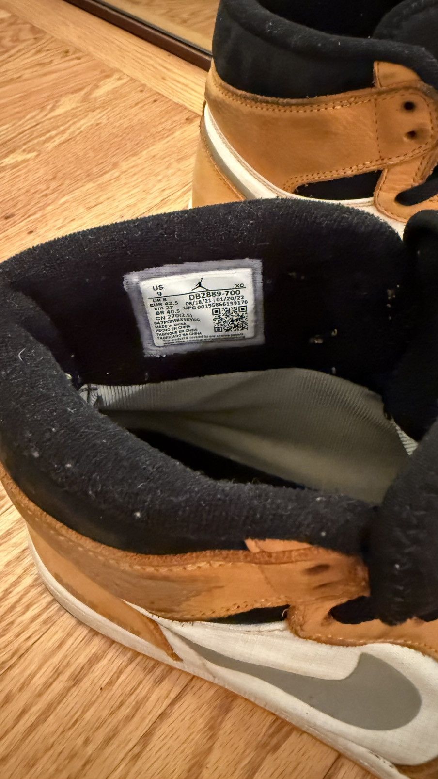 Jordan Brand Air Jordan 1 Element Goretex Size US 9 / EU 42 - 6 Thumbnail