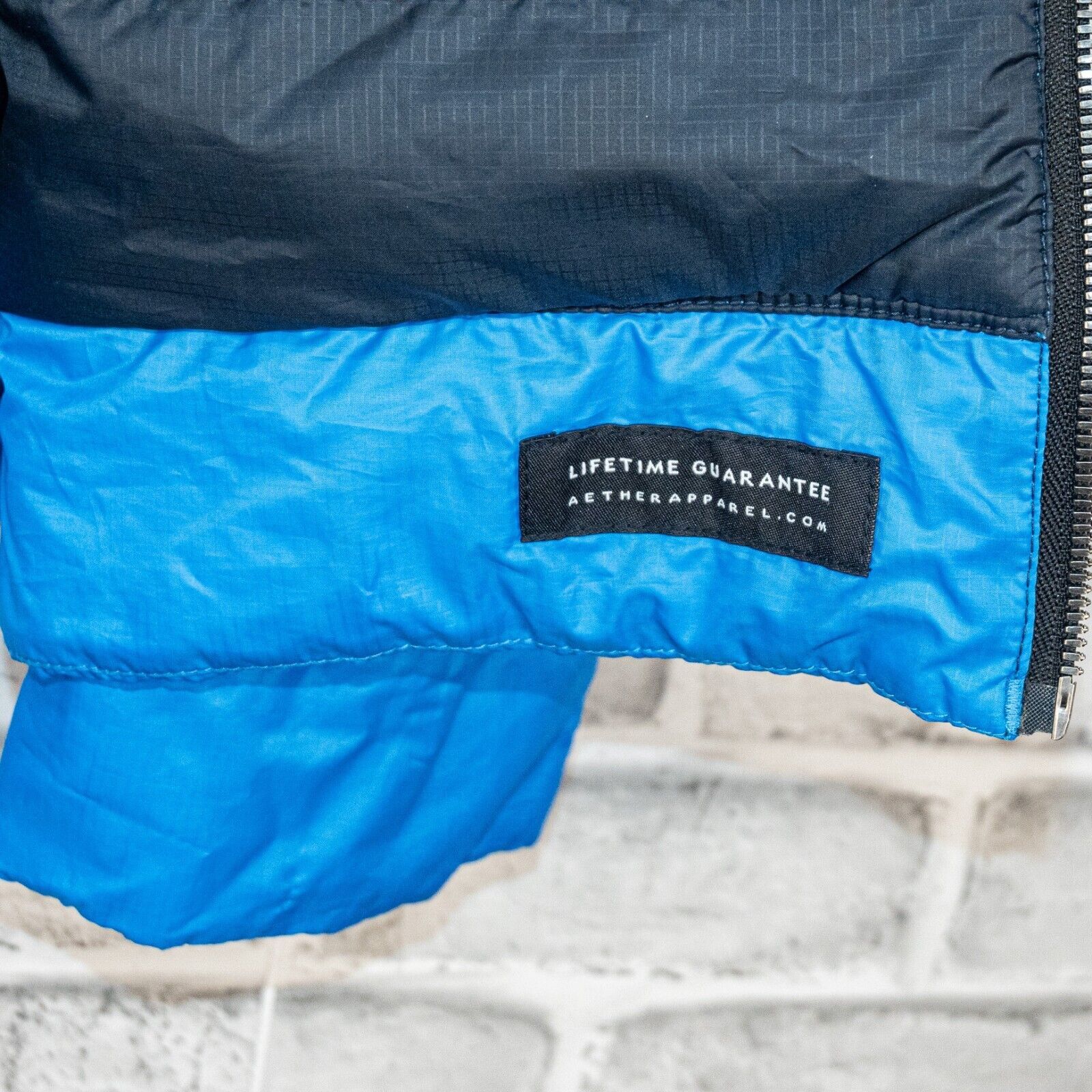 Aether Apparel AETHER Men's Packable Shelter Jacket insulated quilted blue Size US L / EU 52-54 / 3 - 5 Thumbnail