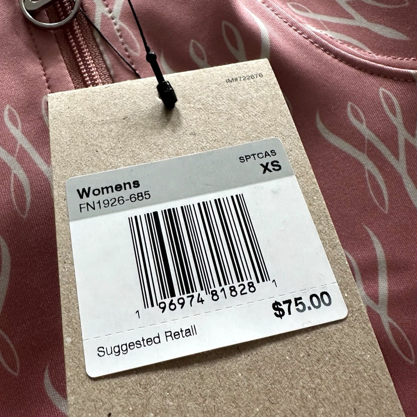 Nike Nike Serena Williams Design Crew Long Sleeve Bodysuit Womens XS Pink 196974818281 Activewear Designer Bodysuit Womens XS Pink Nike Shirts Size XS / US 0-2 / IT 36-38 - 3 Thumbnail