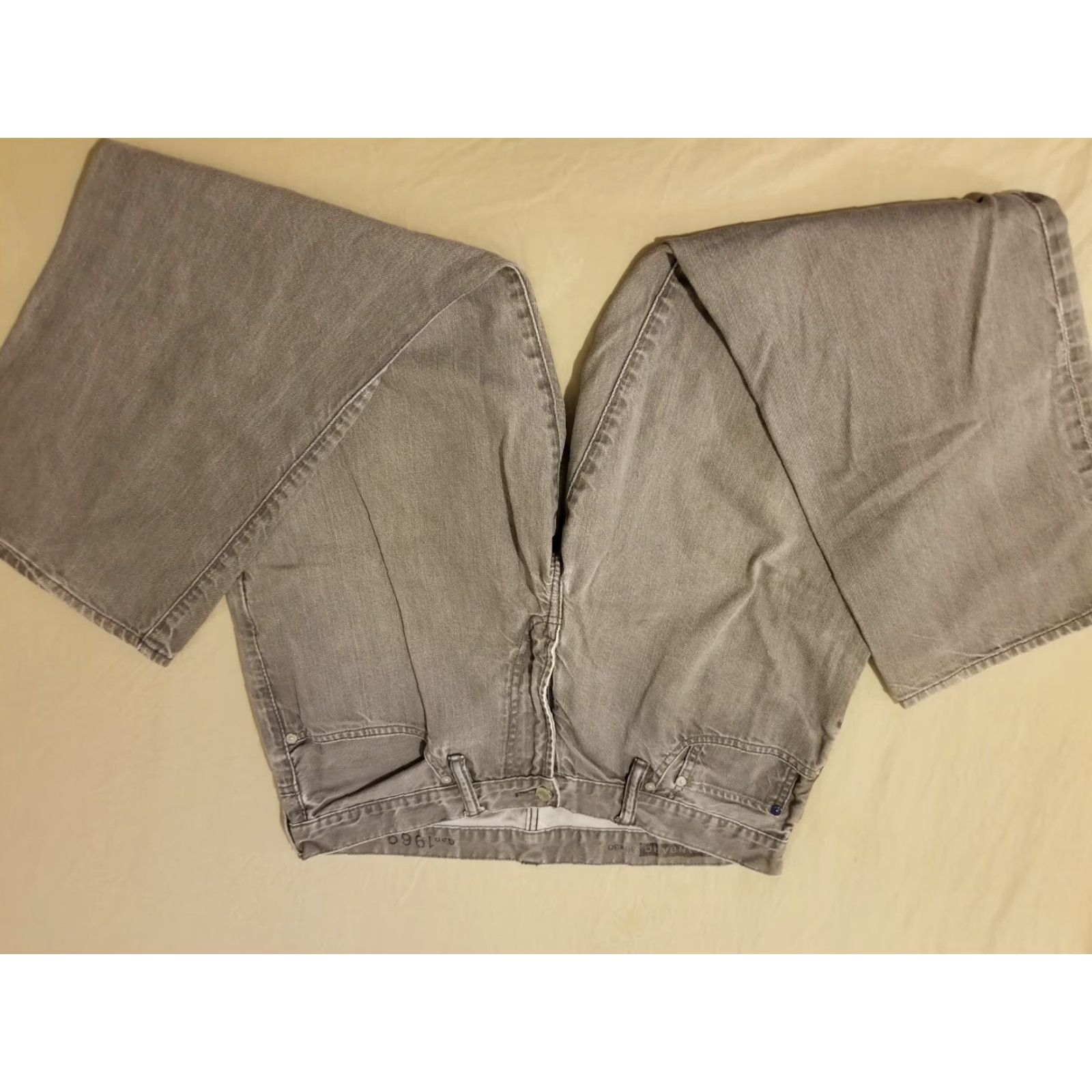Gap Gap Jeans Mens 36x30 36x29 Standard Gray Grey Denim Pants Size US 36 / EU 52 - 3 Thumbnail