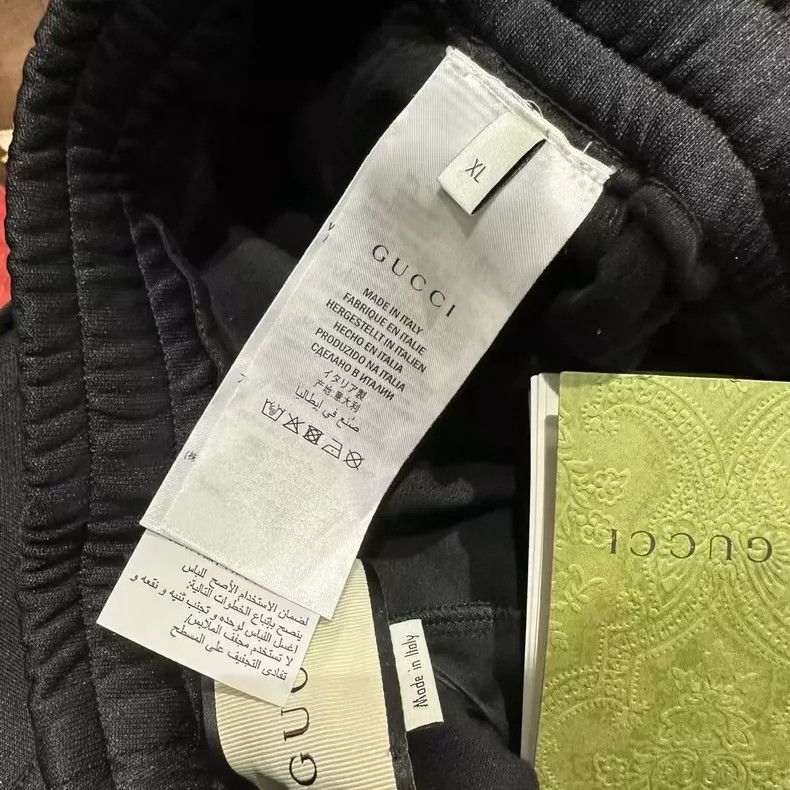 Gucci Gucci Size XL Classic black side label logo trousers suze X Size US 30 / EU 46 - 5 Thumbnail