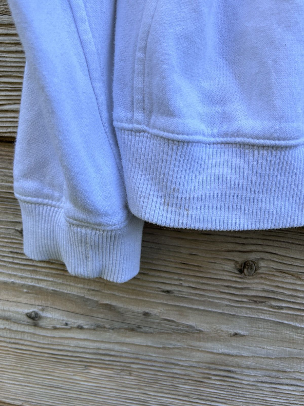 Nike 00s Vintage Nike Embroidered Center Logo Hoodie In White Size US L / EU 52-54 / 3 - 5 Thumbnail