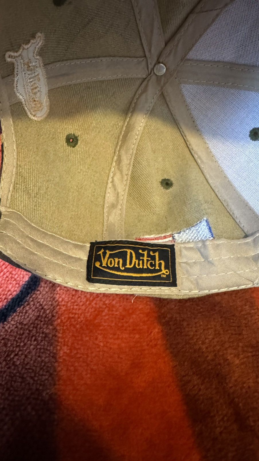 Von Dutch Von dutch - americano 6 panel strapback Size ONE SIZE - 5 Thumbnail