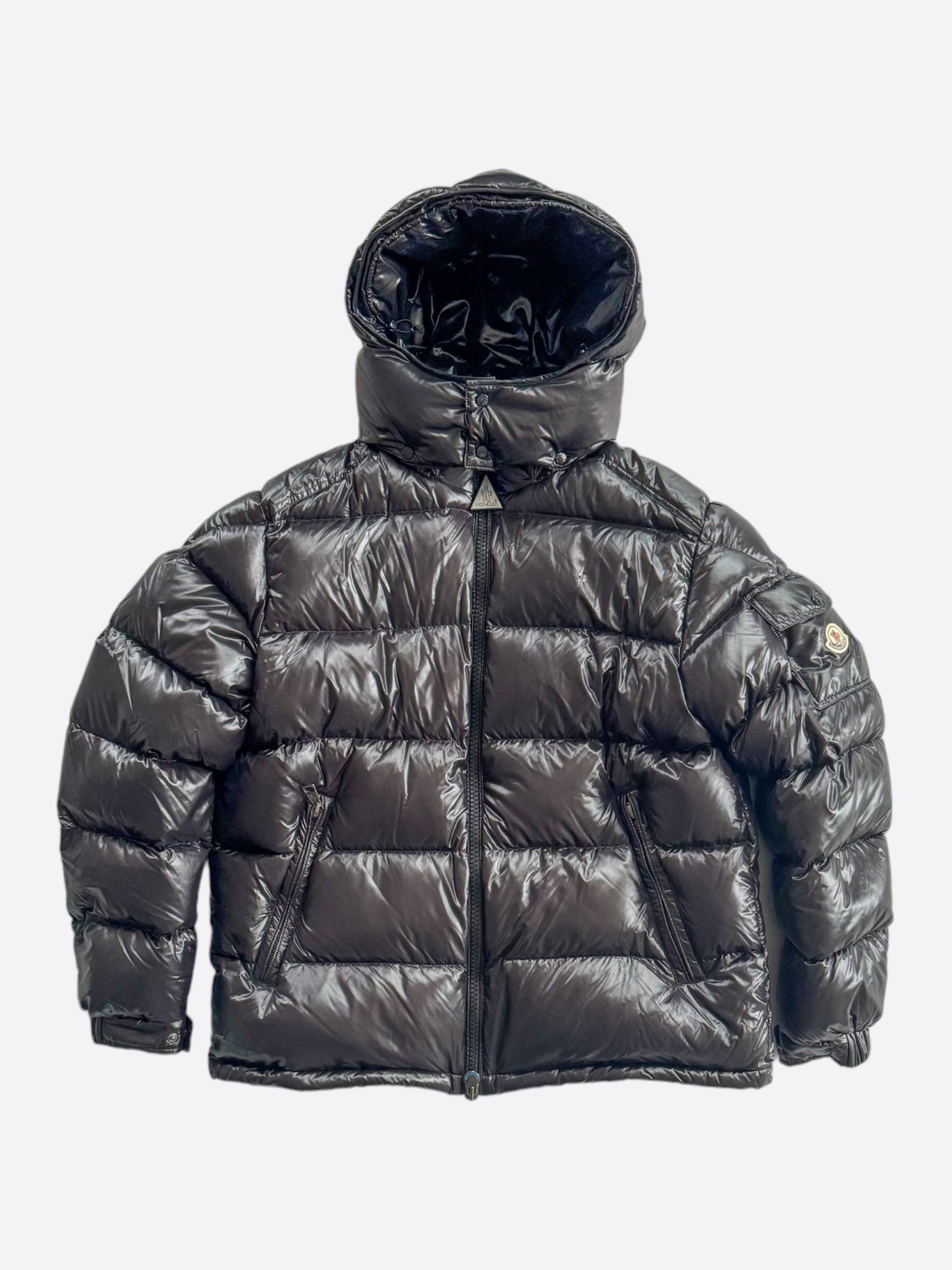 image of Moncler Black Maya Men's Jacket (Size 2XL)