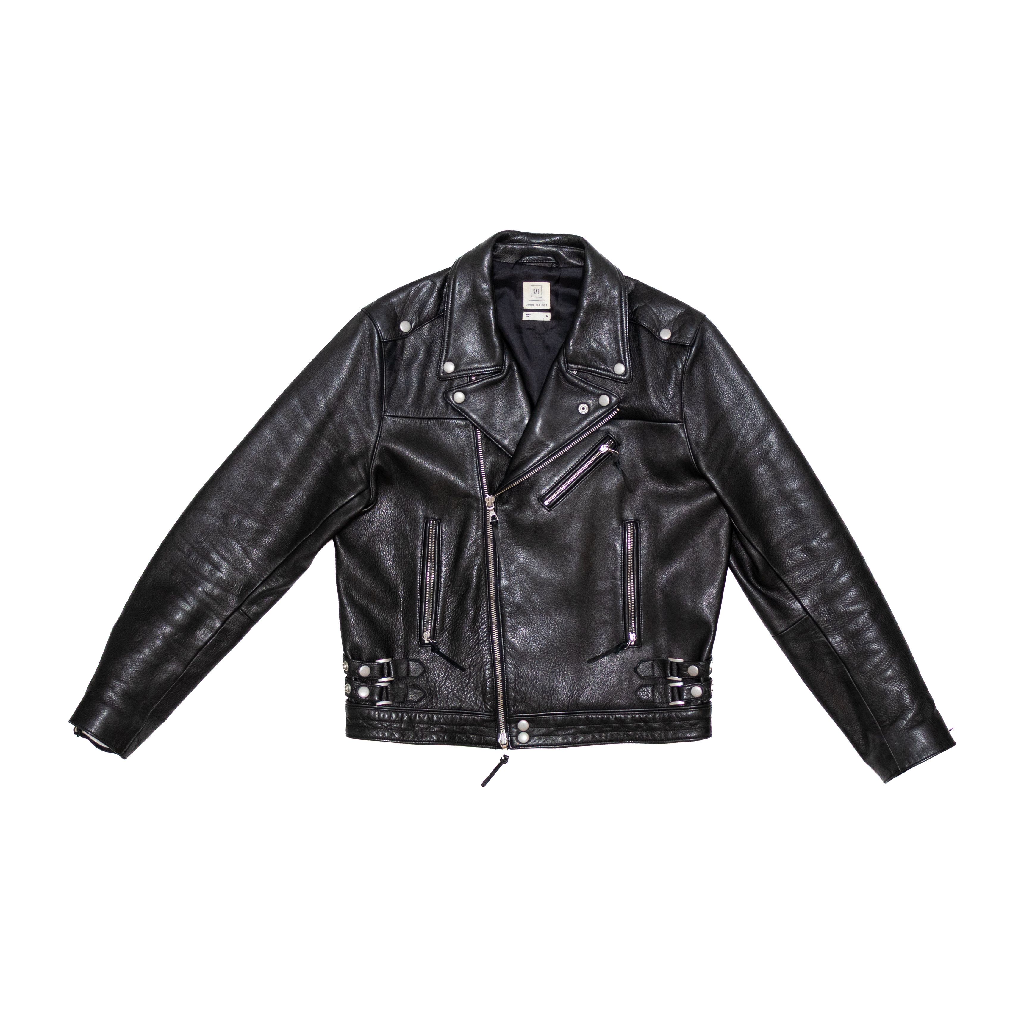 Gap × John Elliott John Elliott Gap GQ Leather Rider Jacket | Grailed