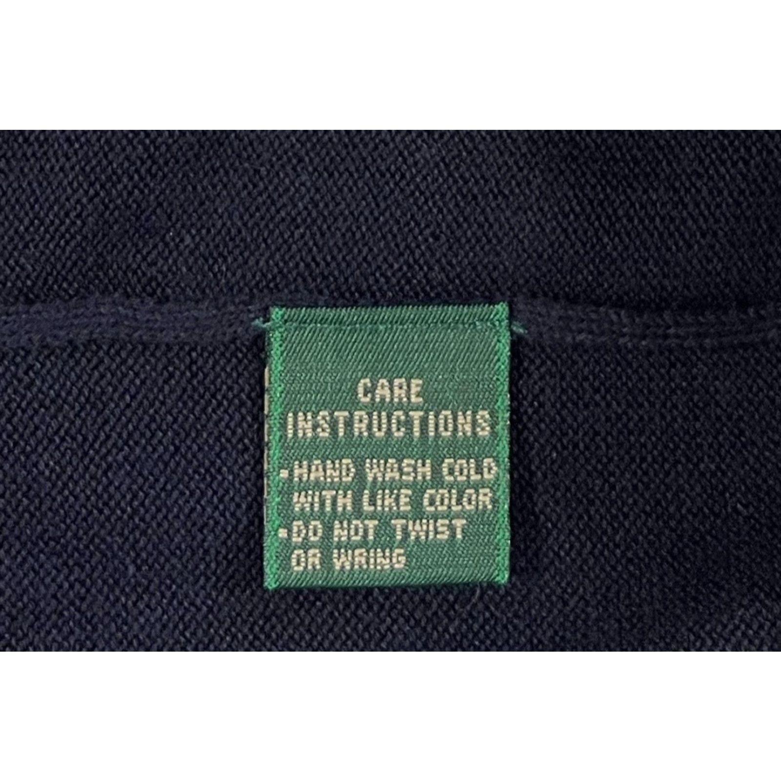 Vintage VINTAGE Amen Corner Men's Knit Vest Shirt Golf/Preppy Navy Pima Cotton Sz M Augusta National Logo Size US M / EU 48-50 / 2 - 6 Thumbnail