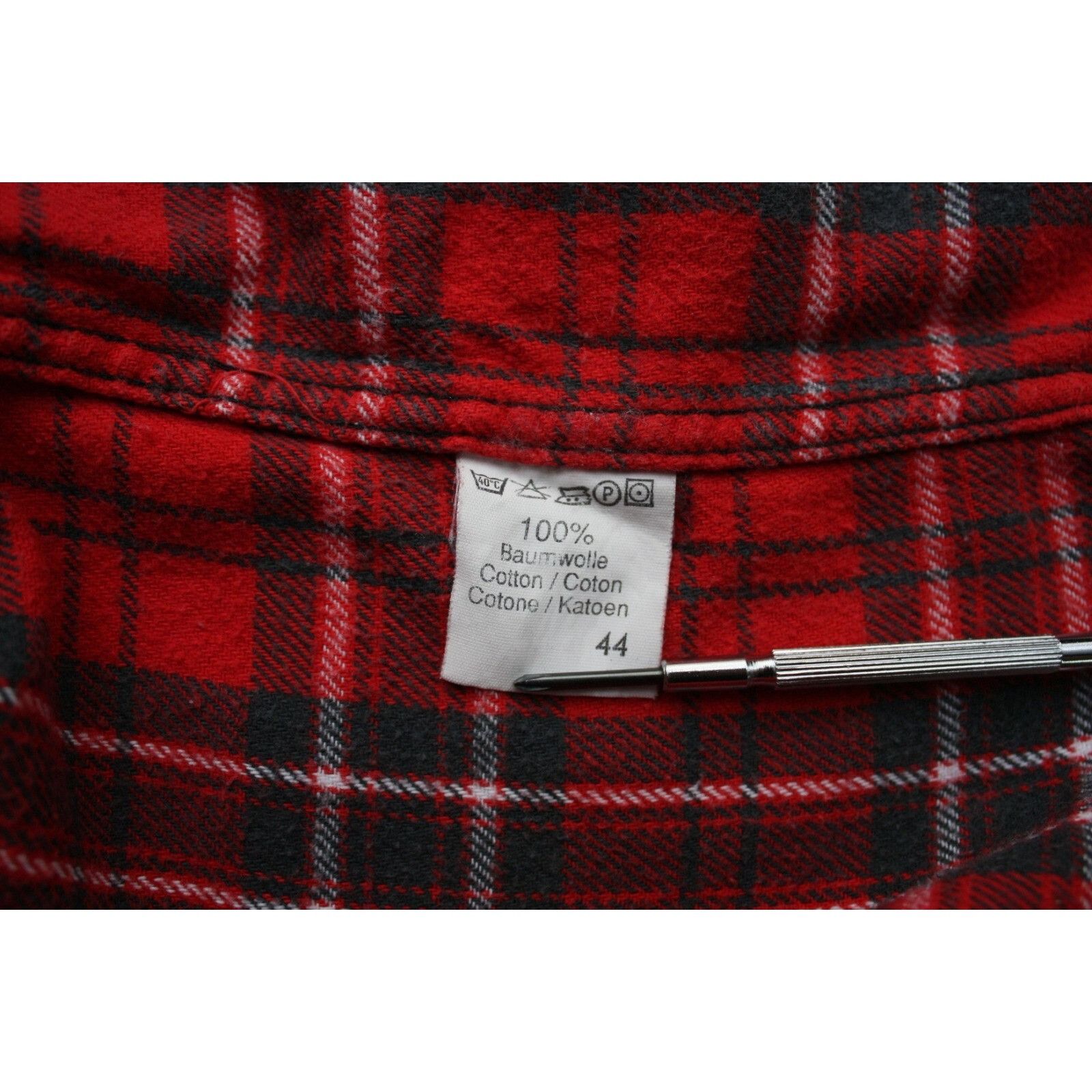 Lee Lee Red Checkered Shirt Vintage Size US L / EU 52-54 / 3 - 8 Thumbnail