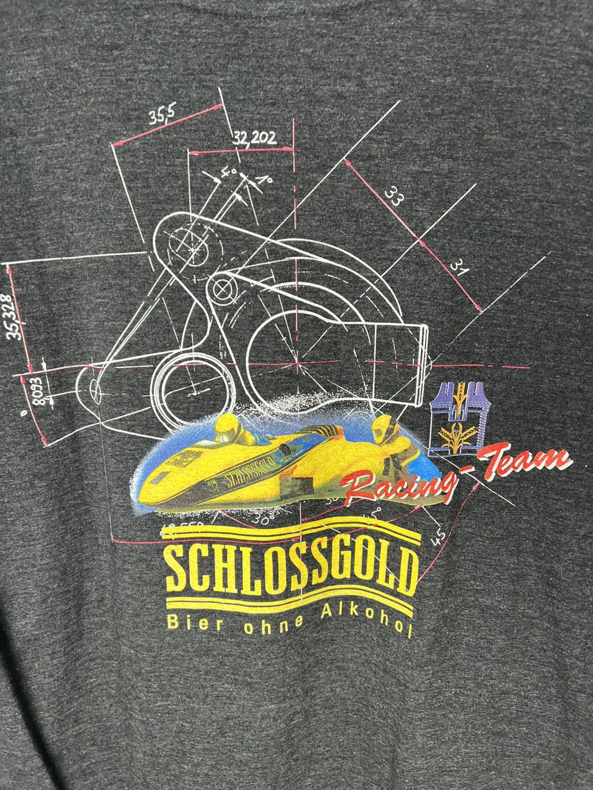 Fox Racing Vintage streetwear racing FOX Racing Team T-shirt Size US M / EU 48-50 / 2 - 2 Thumbnail