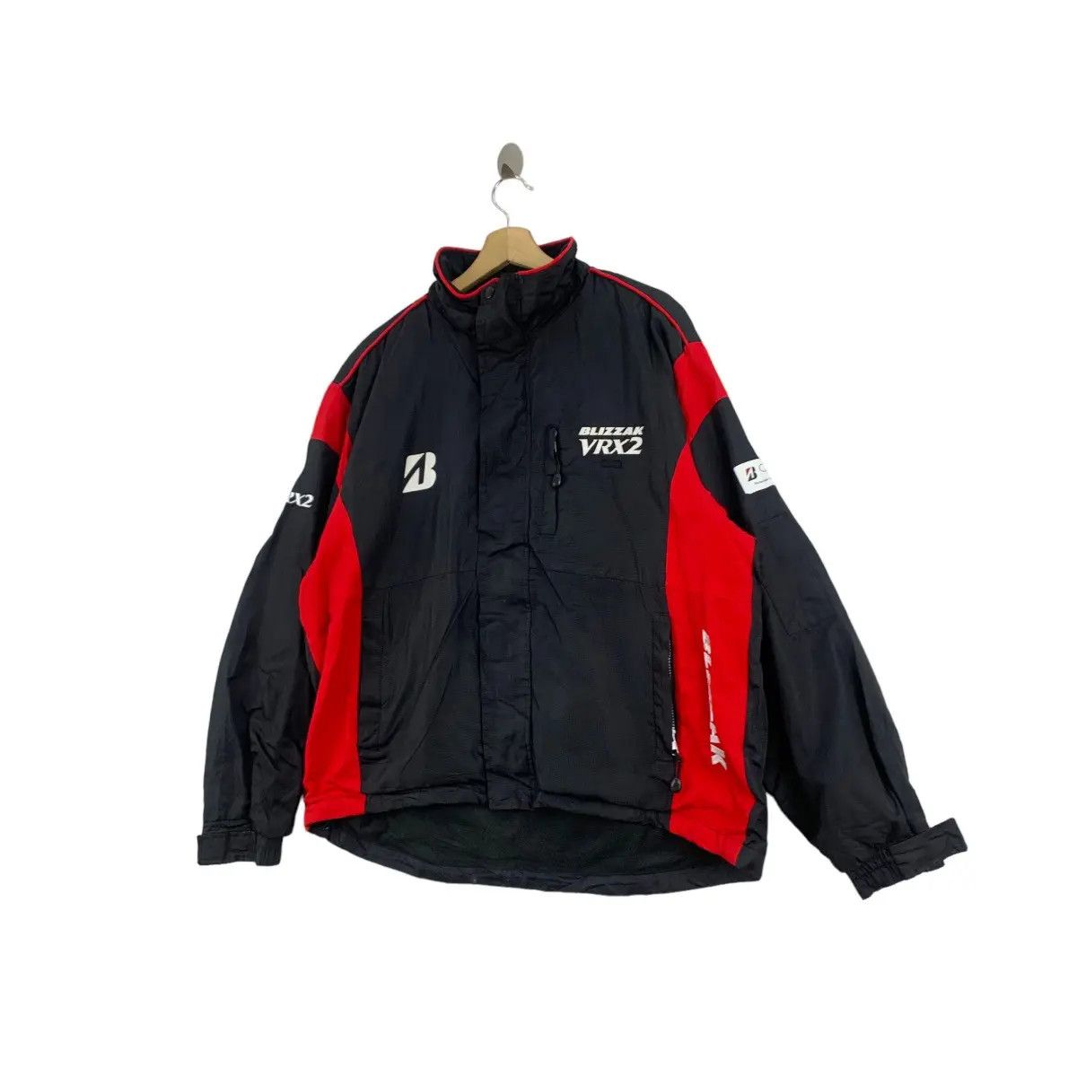 Vintage Vintage BRIDGESTONE BLIZZAK VRX2 Racing Team Driver Jacket Size US L / EU 52-54 / 3 - 4 Thumbnail
