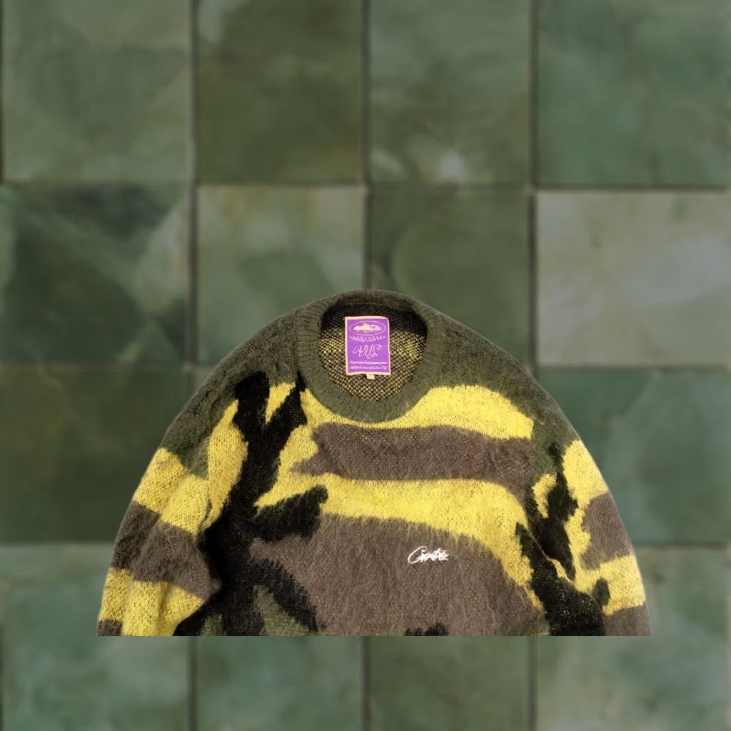 Corteiz CORTEIZ C Star Mohair Knit Sweater | Grailed