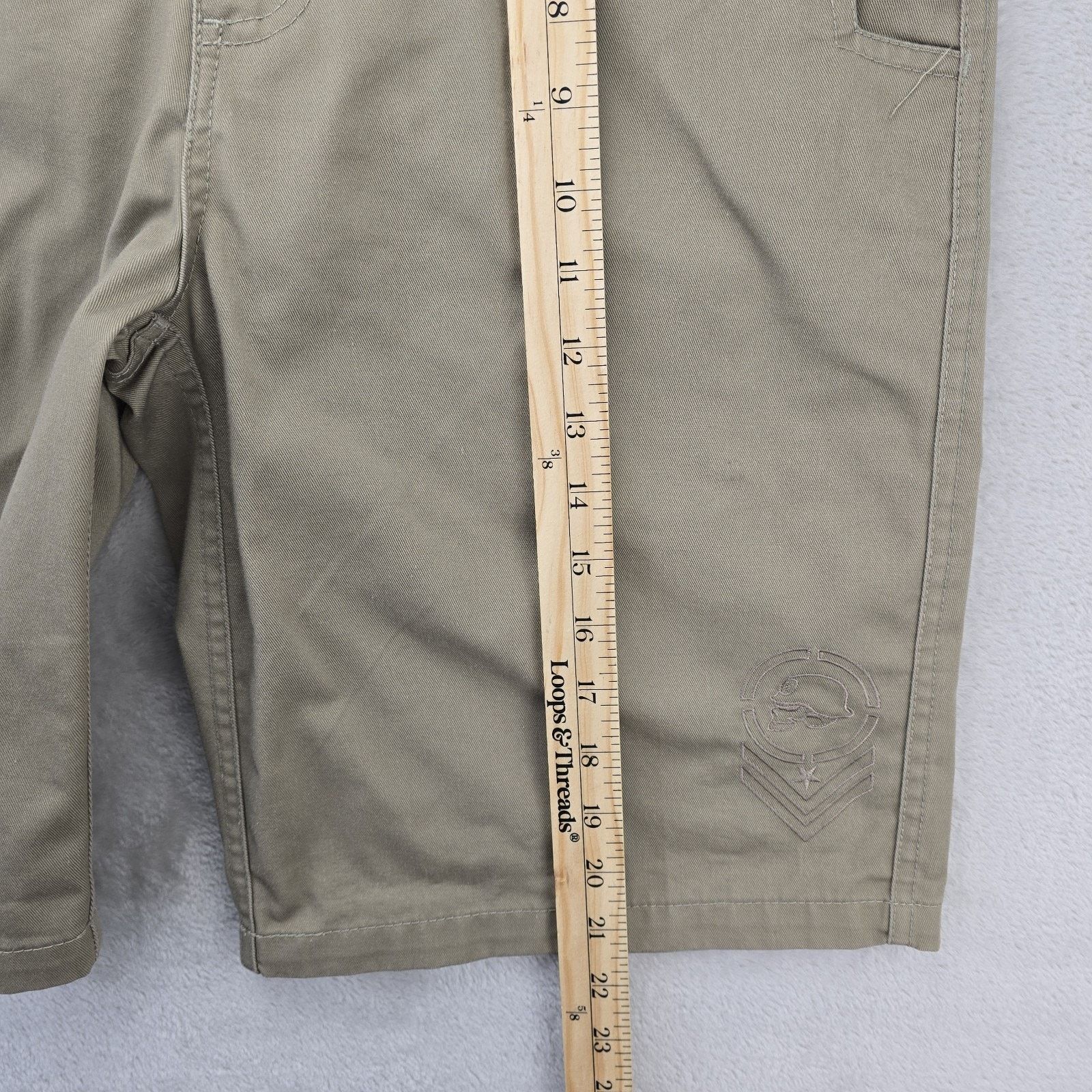 Metal Mulisha Metal Mulisha Shorts 31 Beige (Fits 32x11) Chino Skater Y2K Size US 31 - 12 Thumbnail