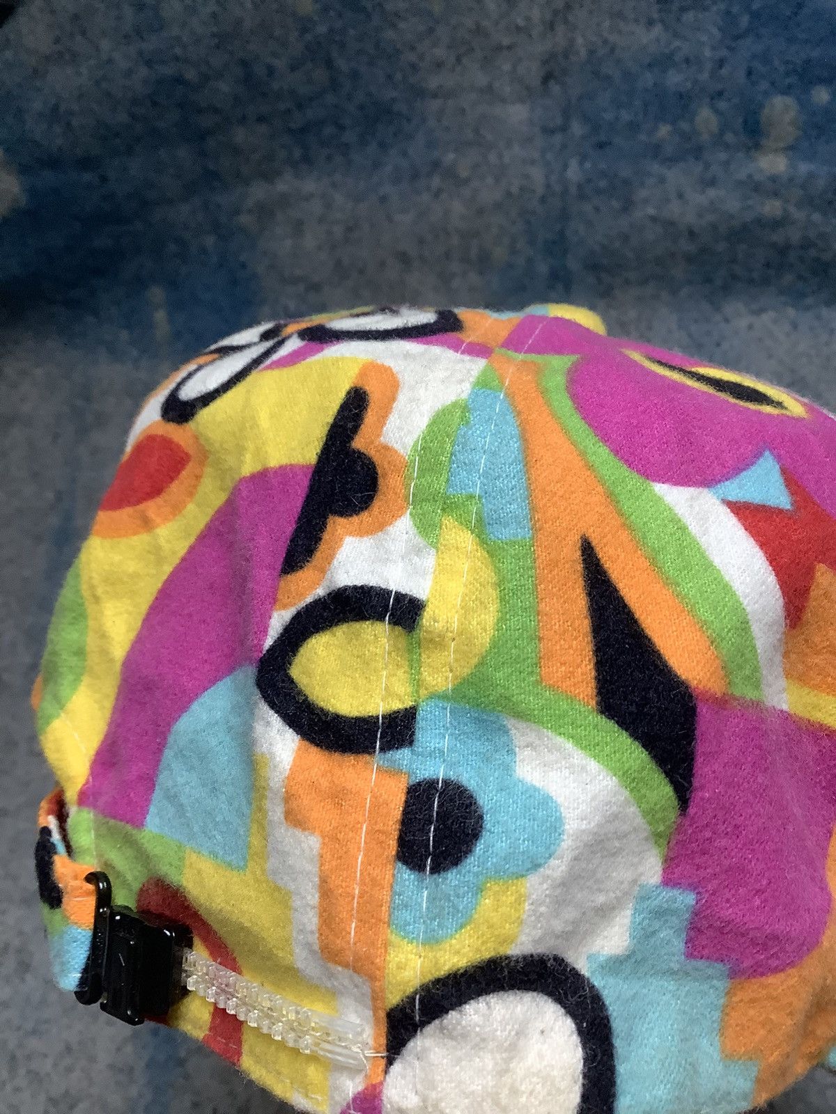 Mambo × Vintage Vintage 90s Mambo Floral Trucker Hat Size ONE SIZE - 6 Thumbnail